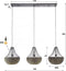 AnLi Style Hanglamp 3x kegel waterhyacint