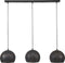AnLi Style Hanglamp 3xØ25 punch bol