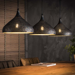 AnLi Style Hanglamp 3xØ32 punch trechter