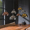 AnLi Style Hanglamp 4+3 disk glass tricolore
