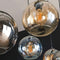 AnLi Style Hanglamp 4+3 multi globe XL