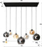 AnLi Style Hanglamp 4+3 multi globe XL