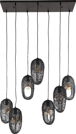 AnLi Style Hanglamp 4+3 open oog wire