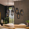 AnLi Style Hanglamp 4+3 open oog wire
