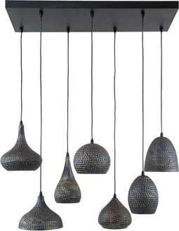 AnLi Style Hanglamp 4+3 punch mix