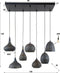 AnLi Style Hanglamp 4+3 punch mix
