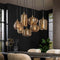 AnLi Style Hanglamp 4+3 stripe glass horizontal