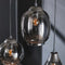 AnLi Style Hanglamp 5L getrapt mix - Chromed glas
