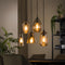 AnLi Style Hanglamp 5L stone glass mix