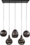 AnLi Style Hanglamp 5L strip multi shade