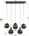 AnLi Style Hanglamp 5L strip multi shade