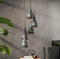 AnLi Style Hanglamp 5xØ15 getrapt punch