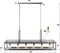 AnLi Style Hanglamp 6L decorate