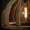 AnLi Style Hanglamp Ø60 gebogen houten spijlen