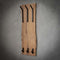 AnLi Style Kapstok edge 2x3 haken hoog