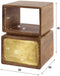AnLi Style Nachtkastje 1L XS brass