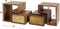 AnLi Style Nachtkastje Set/2 brass