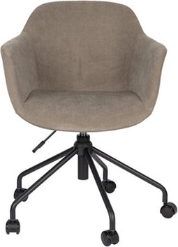 ANLI STYLE OFFICE CHAIR JUNZO RIB GREY