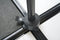 AnLi-Style Outdoor- Parasol Holo Vierkant Antraciet 2,5 x 2,5 m