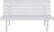 AnLi-Style Outdoor- Tuinbank Rollin 150 cm wit