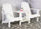 AnLi-Style Outdoor- Tuinbank Romeo Duo Wit