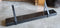 Anli-Style Robuuste wandplank Zwart + metalen houders