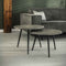 AnLi Style Salontafel Ø55 set/2 metallic ronde buis