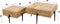 AnLi Style Salontafel set/2 blocks