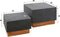AnLi Style Salontafel set/2 blox slate