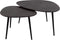 AnLi Style Salontafel set/2 driehoekig metallic