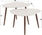 AnLi Style Salontafel set/2 driehoekig stone