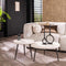 AnLi Style Salontafel set/2 flat round stone