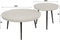 AnLi Style Salontafel set/2 flat round stone