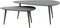 AnLi Style Salontafel set/2 niervormig ceramic