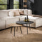 AnLi Style Salontafel set/2 rond metallic
