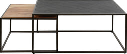 AnLi Style Salontafel set/2 slate mix