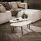 AnLi Style Salontafel set/2 stone hoekvormig