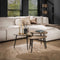 AnLi Style Salontafel set/3 driehoekig metallic