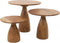 AnLi Style Salontafel set/3 massieve voet kegel