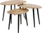 AnLi Style Salontafel set/3 organisch 90 x 55 x 50
