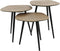 AnLi Style Salontafel set/3 point metallic / Brons antiek
