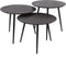 AnLi Style Salontafel set/3 rond metallic