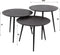 AnLi Style Salontafel set/3 rond metallic
