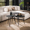 AnLi Style Salontafel set/3 rond metallic