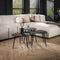 AnLi Style Salontafel set/3 vierhoekig metallic