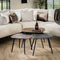 AnLi Style Salontafel set/3 vierhoekig patina metal