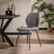 AnLi Style Stoel boucle lendesteun Grijs