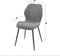 AnLi Style Stoel boucle lendesteun Grijs