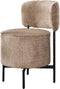 AnLi Style Stoel cocktail boucle draaibaar Zand