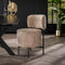 AnLi Style Stoel cocktail boucle draaibaar Zand